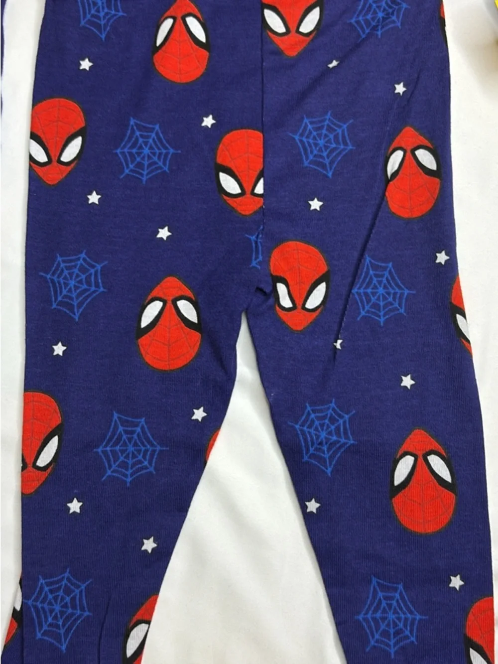 Marvel Spider-Man Red & Blue Kids Pajama Set - Picture 4 of 6